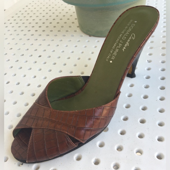 SALE! Donald Pliner couture slides mules - Picture 5 of 10